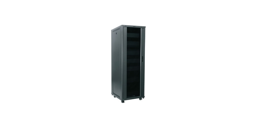 Residential Rack,Gray,68.37 in. Ht,Steel,35U Rack,23.3 in. Wd,24 in. Dp ...