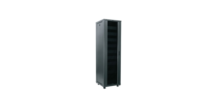 Residential Rack,Gray,80.62 in. Ht,Steel,42U Rack,23.3 in. Wd,24 in. Dp ...