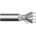 Multi-Conductor - Low-Capacitance Computer Cable for EIA RS-232/423 9 24 AWG FHDPE SH PVC Chrome