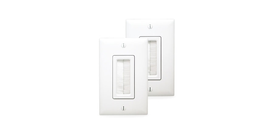 Dual Cable Access Kit, White