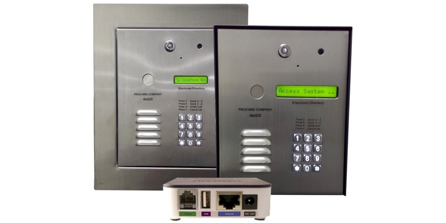 Telephone Entry System, Width 8-3/8 in., Depth 2-7/16 in., Height 10-13 ...