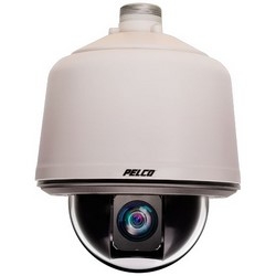 Network Camera, IP, PTZ Dome, Environmental, Pendant Mount, 2 Megapixel HD 20X, 4.7 to 94 MM Lens, 24 Volt AC/DC, Aluminum, Clear Nylon Bubble, Gray Back Box, Low Light
