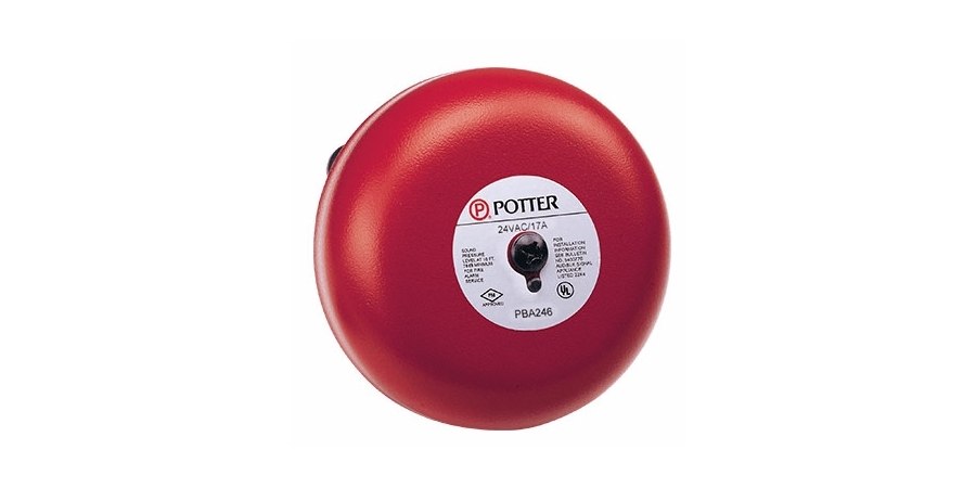 Powered Bell,0.17 A,Red,Indoor/Outdoor,Steel,150 F Max,-40 F Min,94 dB ...