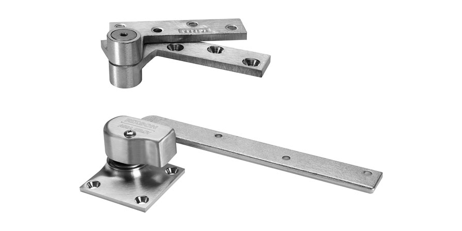 Offset-Hung Pivot Set, 626 Satin Chrome, 7-3/4 in. L
