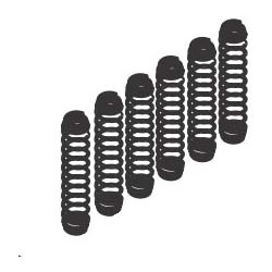 Cylinder Compression Spring, For 34 Series Rim and 40 Series Mortise Cylinder, 100 each per Pack
