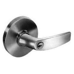 Exit Device Lever and Rose Trim, Dummy, Oxidized Satin Bronze