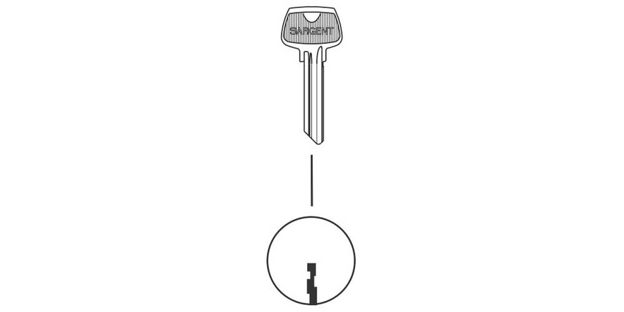 Key Blank, 5 Pin or Disc Pin Length, Pin Tumbler Cylinder Keys ...