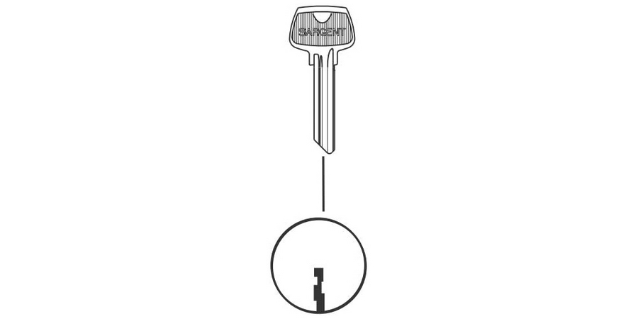 Key Blank, 6 Pin or Disc Pin Length, Pin Tumbler Cylinder Keys ...