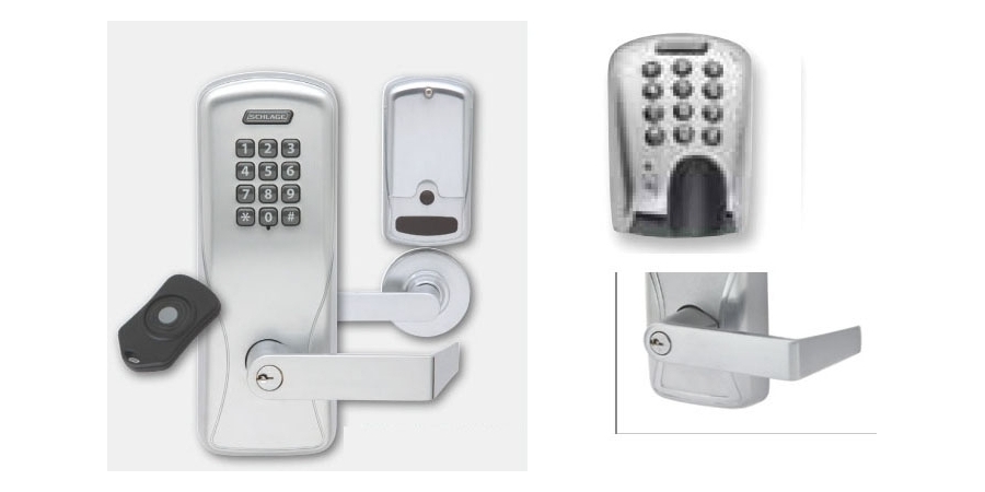 Electronic Door Lock, Cylindrical Chassis, Magnetic Stripe, Keypad ...