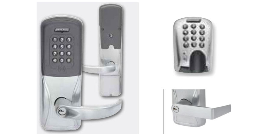 Electronic Door Lock, Rim/CVC/CVR Exit Trim Chassis, Magnetic Stripe ...