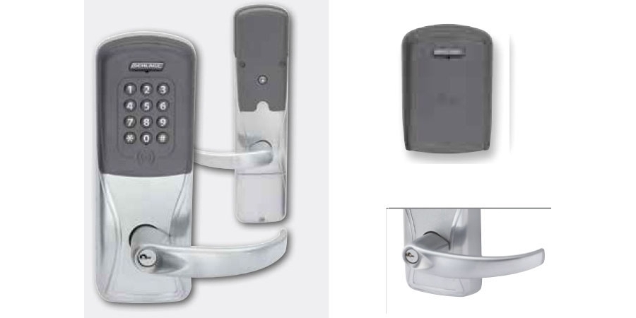 Electronic Door Lock, Rim/CVC/CVR Exit Trim Chassis, Multi-Technology ...