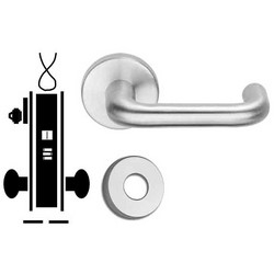 Lockmasters. Schlage L9000 Series; Less Mortise Cylinder; (03A) Lever Rose;  L9070L 03A 626