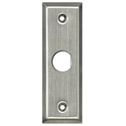 Key Lock Switch Remote Plate, Slimline, Stainless Steel, With 3/4&quot; D-Hole