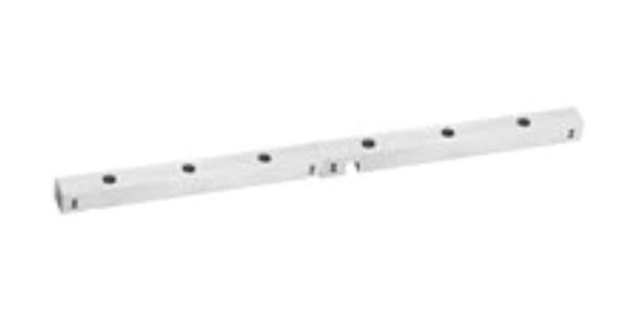 Header Bracket, 1 in. H, 1 in. W, 22 in. L, Aluminum