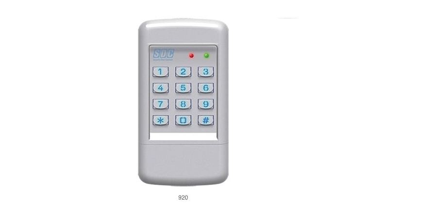 Keypad, 12 VAC, 24 VDC, 30 mA Typical, 150 mA Maximum