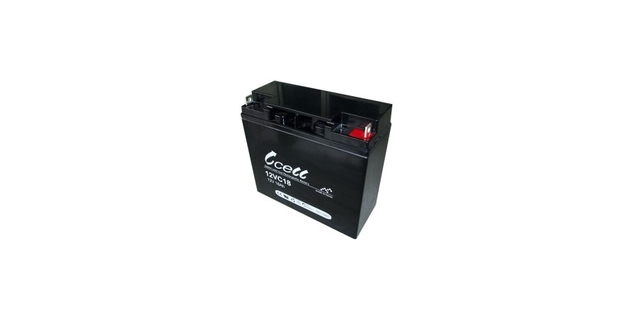 General-Purpose Battery, Sealed Lead Acid Battery, 12 V Output, 18 Ah ...