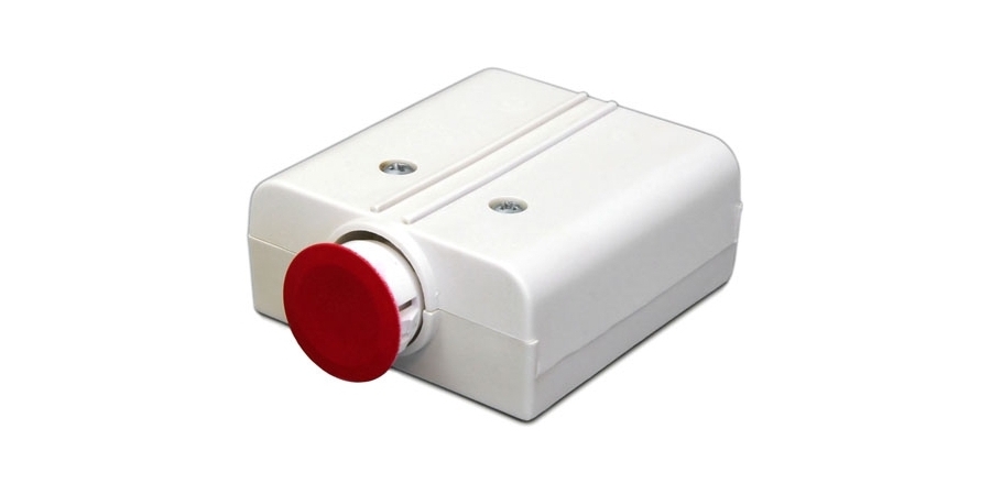 Emergency Panic Switch, 125 to 250 VAC, 10 A, Copper Alloy/Nickel ...
