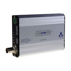 Ethernet Over Coax Camera Unit, With Integrated 4-Port PoE Switch