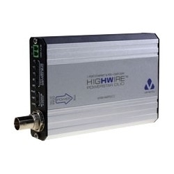 Ethernet Over Coax Camera Unit, With Integrated 2-Port PoE Switch