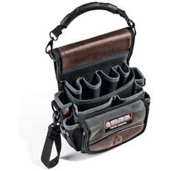 Tool Bag, (20) Vertical Tool Pocket, (2) Small D-Ring, 7&quot; Length x 4.75&quot; Width x 9.5&quot; Height, With (2) Vertical Shank Side Tool Pocket, 8&quot; Electrical Tape Strap