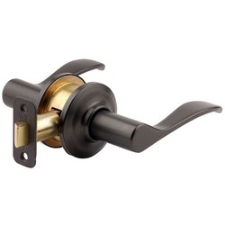 Door Lock Lever Set, Norwood, YH Collection, Polished Brass, For Passage