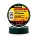 Electrical Tape, Professional Grade, Coding, 66’ Length x 3/4" Width x 7 Mil Thickness, 17 Lb-Inch Breaking Strength, Polyvinyl Chloride Backing, Rubber Resin Adhesive, Green