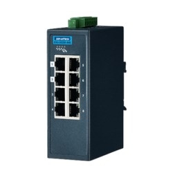 8-port 10/100 Mbit/s industrielles Managed Switch Ethernet, 40 à 75 C