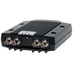 Video Encoder, 2-Way Audio Detection, 4-Channel, Standalone, PoE, H.264/MJPEG/MPEG4, 25/30 FPS NTSC/PAL, 20 to 24/8 to 28 Volt AC/DC, Aluminum Case, With SFP Slot, 10 each per Pack