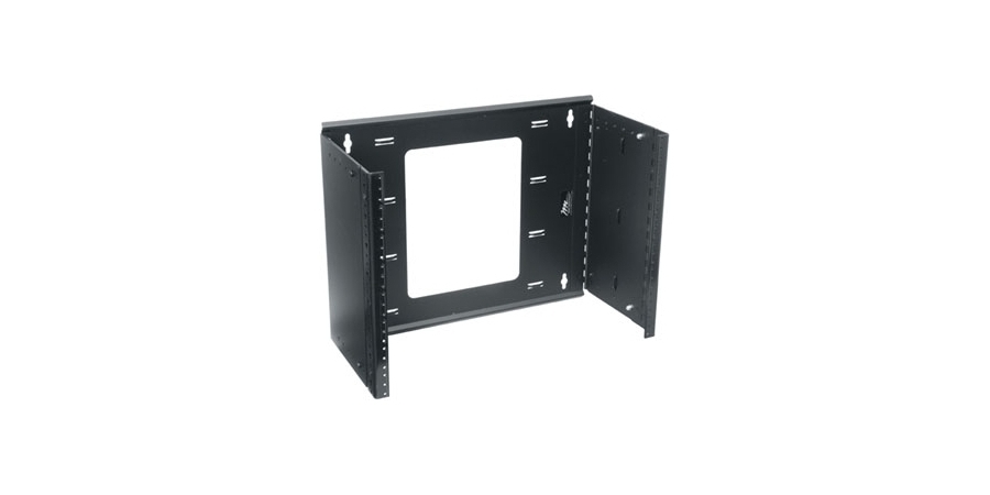 Hinged Rack, Black, Powder-Coated, Steel