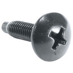 Rackscrews, 10-32, Black Gloss, 500 pc.