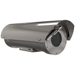 Camera Station, Explosionproof, Fixed, Single-Mode Fiber, 2.8 to 9 MM Lens, 110 Volt AC, 316L Stainless Steel, IP66/67/68, Class 1 Div 1, Without Wiper, For SNB-6004 Camera