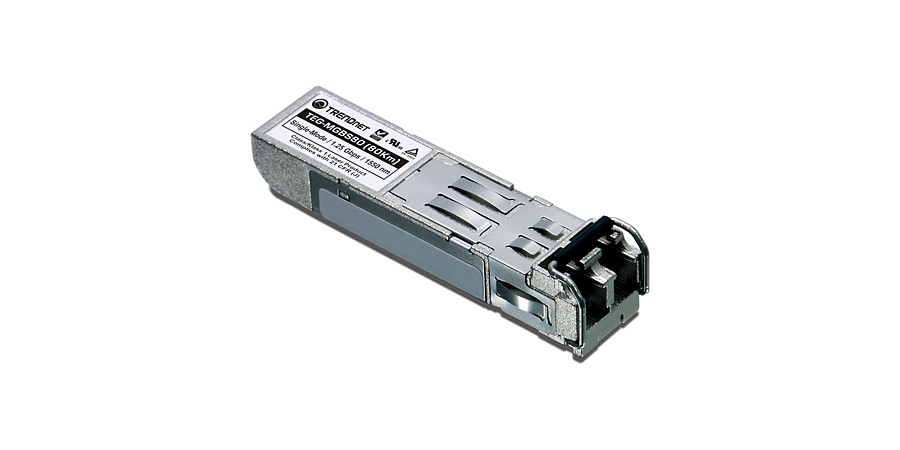 SFP Transceiver Module, 1-Port, LC Connector, Hot-Pluggable Form Factor ...
