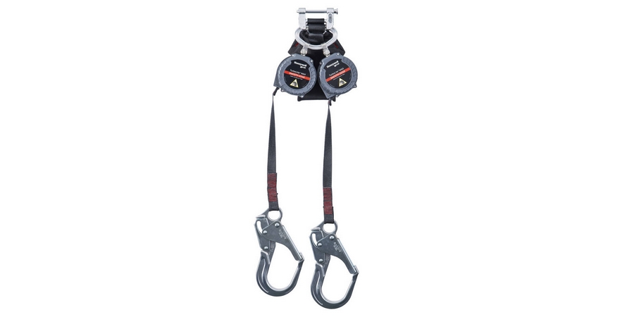 Turbolite Edge Personal Fall Limiter, Double Leg, Aluminum Locking ...