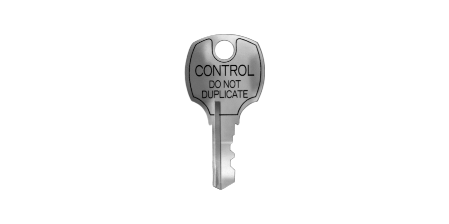 Control Key, Disc Tumbler Key Blank, Keying: E13A