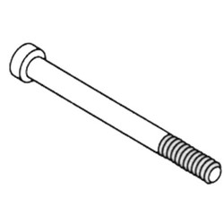 Rim Cylinder Mounting Screw, 2-9/32" Length, For 1-3/8 to 2-1/2" Door