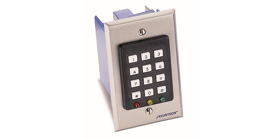 Digital Keypad, 12/24 VAC/DC Input, 1-Gang-Mount, US32D Satin Stainless ...
