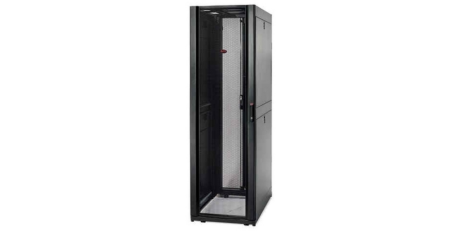 Server Rack Enclosure,Black,1070 mm Dp,1991 mm Ht,Steel,Rail Mount,42U ...