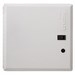 Structured Media Enclosure Hinged Door, 15.62" Width x 0.25" Depth x 15.32" Height, 18 Gauge Steel, Powder Coated, White, For 14" Enclosure