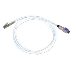 RJ45 Patch Cord, Category 6A, S/FTP, LSZH, Stranded, Shielded, White, 2 M