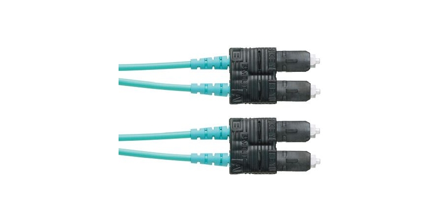 OM4,2-Fiber,3mm,PC,LSZH,SC-SC,21M