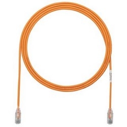 Category 6 Patch Cord, UTP, 28 AWG, CM/LSZH, Orange, 1 Meter