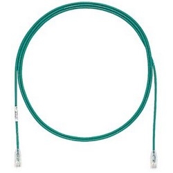 Category 6 Patch Cord, UTP, 28 AWG, CM/LSZH, Green, 6 Meters