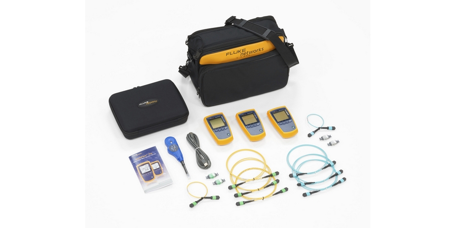 Power Meter And Fiber Test Kit, Touch Screen, -10 to 50 C, 3.5 in. wd ...