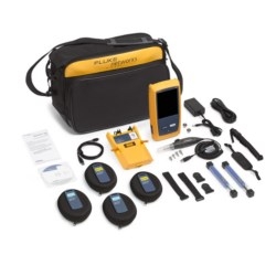 OptiFiber Pro Quad Wi-Fi enabled OTDR with Inspection Camera and Launch Fibers: Versiv2 Main, OTDR module, FI-1000, 1 year Gold Services