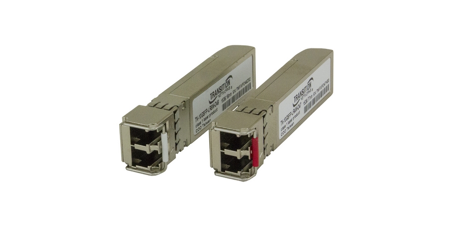 Multi-Rate Optical Transceiver,1 Port,Duplex LC,Plug-in Form Factor,10 ...