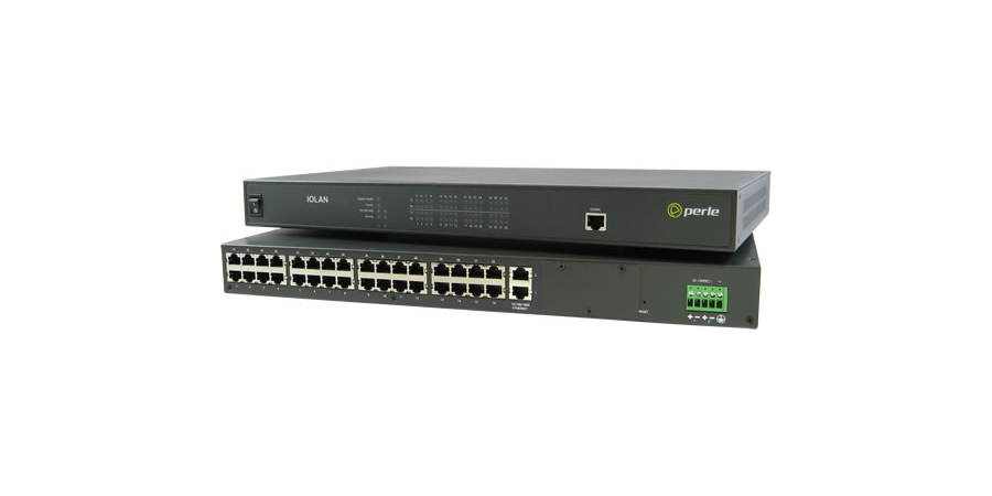 Secure Console Server,48 VDC,8 Port,8 x RJ45,Base-T,Ethernet Network,10 ...