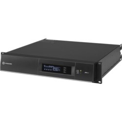 4 x 1250 W multi-channel installation DSP amplifier