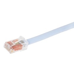 GigaSPEED XL GS8E Stranded Cordage Modular Patch Cord, Light Blue Jacket