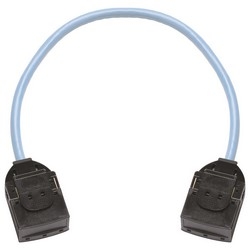 CBL ASSY 110 24-4PR STRANDED  CAT6 T568B 12FT VISIPATCH     CPC5512-02F012 BLUE