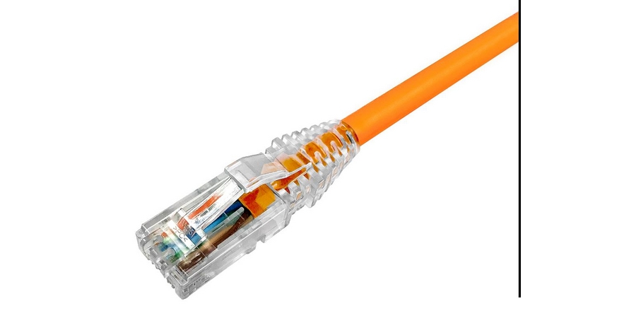 Uniprise NC 6 Series CBL ASSY MOD 24-4PR STR CAT6 T568B 3FT ORANGE ...